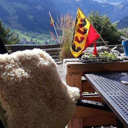Chalet Gotthelf Gartenstudio, Ferien Mit Hund Adelboden Exterior photo